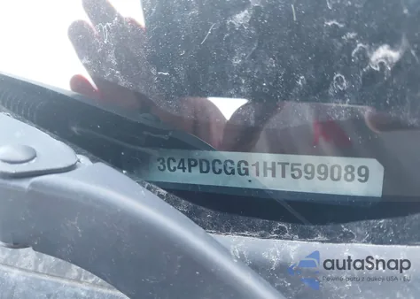 2017 Dodge Journey Crossroad Plus z USA, uszkodzony, nr VIN 3C4PDCGG1HT599089